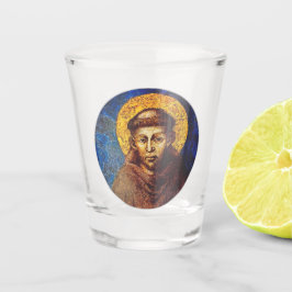 Saint Francis of Assisi The Canticle of Creation Schnapsglas