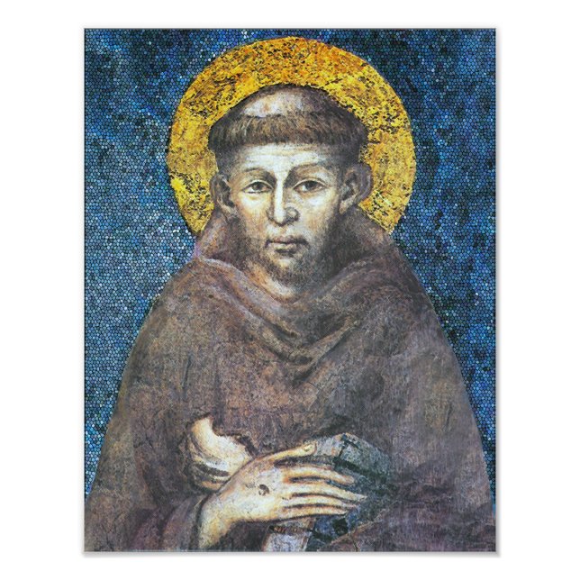 Saint Francis von Assisi Fotodruck (Vorne)