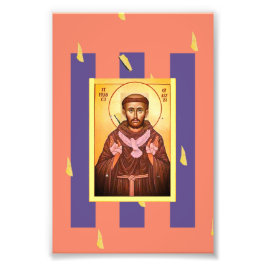 Saint Francis von Assisi Fotodruck
