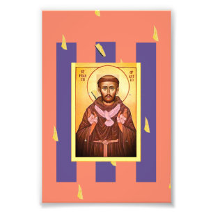 Saint Francis von Assisi Fotodruck