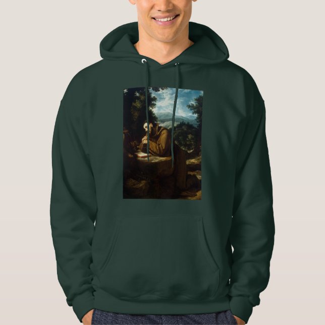 Saint Francis von Assisi Hoodie (Vorderseite)
