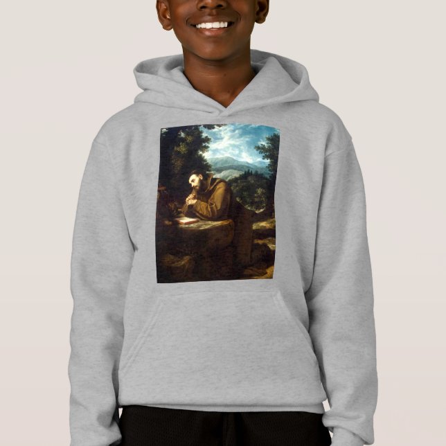 Saint Francis von Assisi Hoodie (Vorderseite)