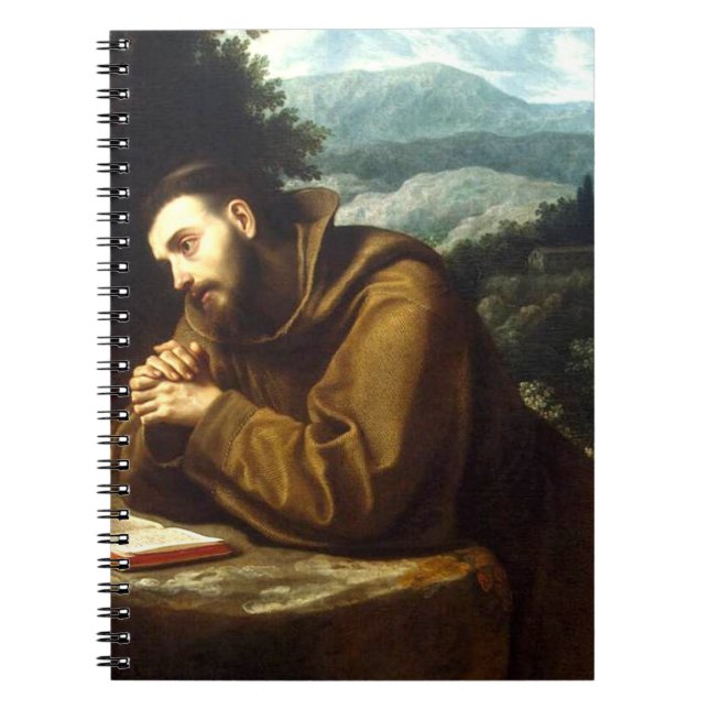 Saint Francis von Assisi Notizblock (Vorderseite)