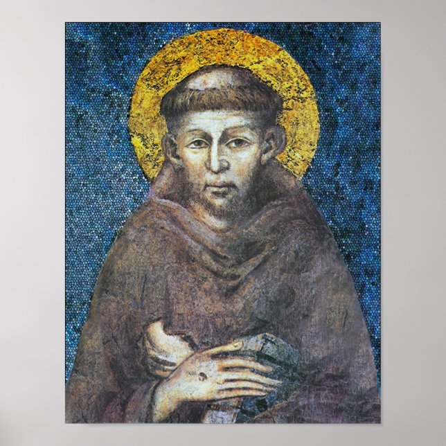 Saint Francis von Assisi Poster (Vorne)