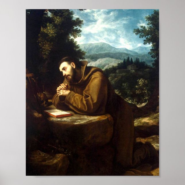 Saint Francis von Assisi Poster (Vorne)