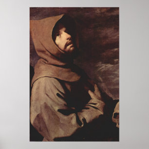 Saint Francis von Assisi Poster