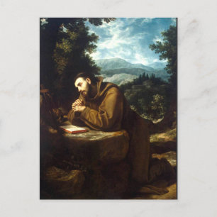 Saint Francis von Assisi Postkarte