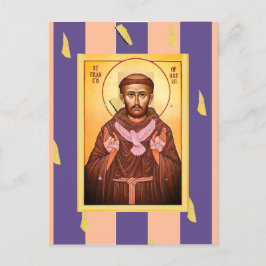 Saint Francis von Assisi Postkarte
