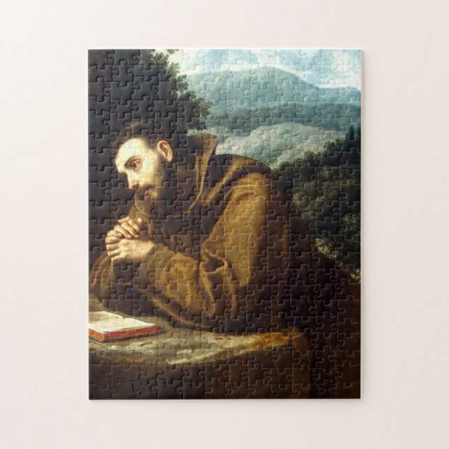 Saint Francis von Assisi Puzzle (Vertikal)
