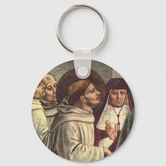 Saint Francis von Assisi Schlüsselanhänger (Vorderseite)