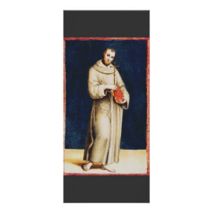 Saint Francis von Assisi von Raphael Werbekarte