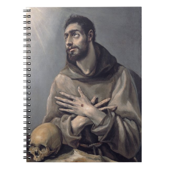 Saint Francis von El Greco Notizblock (Vorderseite)