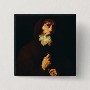 Saint Francis von Paola Button