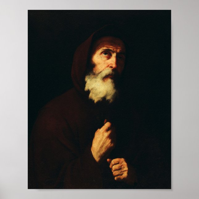 Saint Francis von Paola Poster (Vorne)
