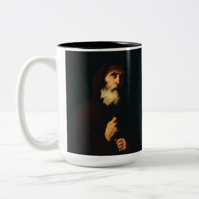 Saint Francis von Paola Zweifarbige Tasse (Links)