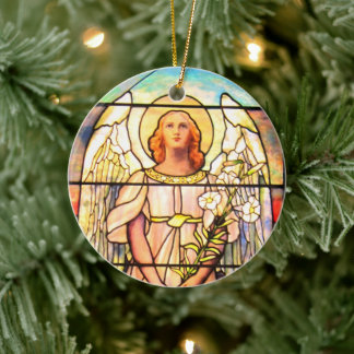 Saint Gabriel Keramik Ornament