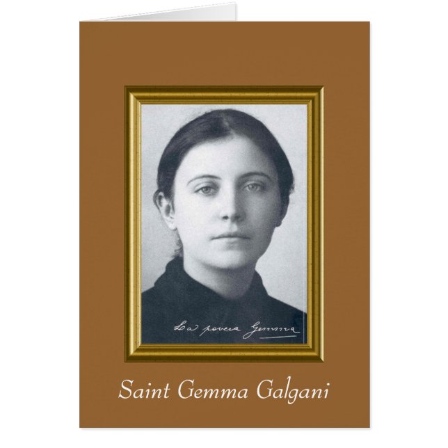 Saint Gemma Galgani (Vorne)