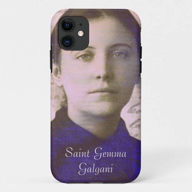SAINT GEMMA GALGANI Case-Mate iPhone HÜLLE (Rückseite)