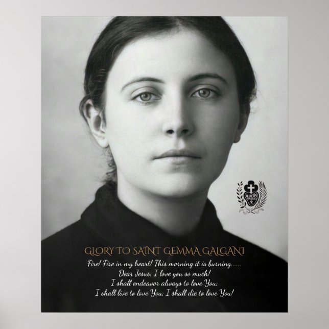 SAINT GEMMA GALGANI POSTER (Vorne)