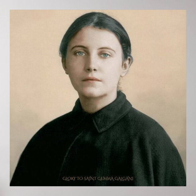 SAINT GEMMA GALGANI POSTER (Vorne)