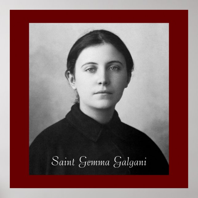 SAINT GEMMA GALGANI POSTER (Vorne)
