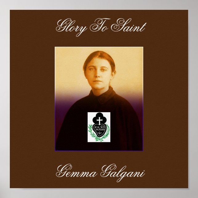 SAINT GEMMA POSTER (Vorne)