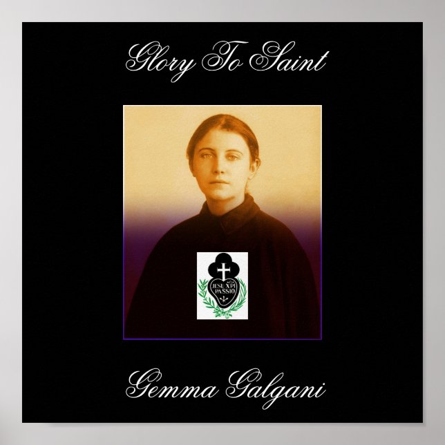 SAINT GEMMA POSTER (Vorne)