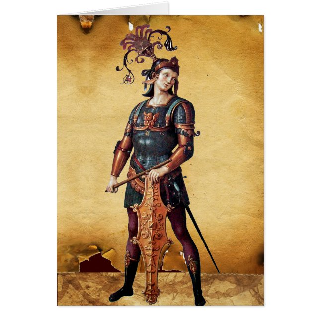 Saint George, Brown Parchment (Vorne)