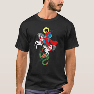 Saint George der Dragon Slayer St George T-Shirt