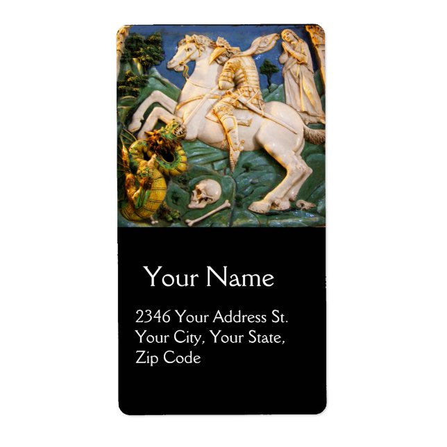 Saint George, Dragon und Prinzessin (Vorne)