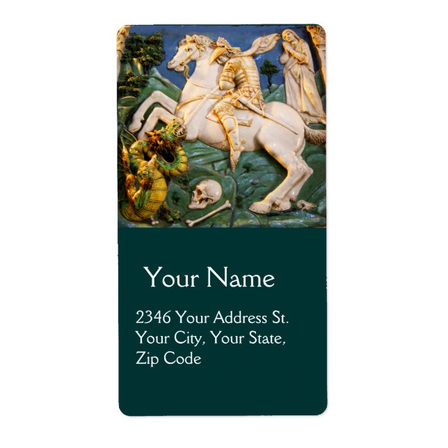 Saint George, Dragon und Prinzessin (Vorne)