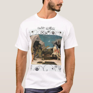 Saint George, Dragon und Prinzessin T-Shirt