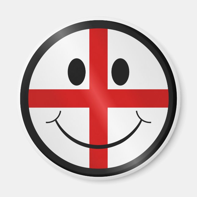 Saint George Gesicht Magnet (Vorne)