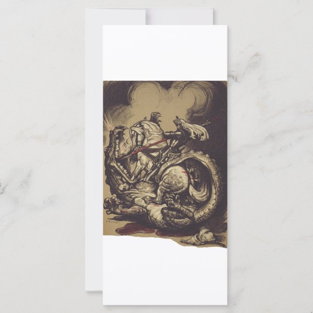 Saint George Killing der Drache (Vorderseite)