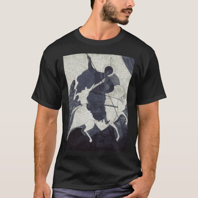 Saint George Killing der Drache T-Shirt (Vorderseite)