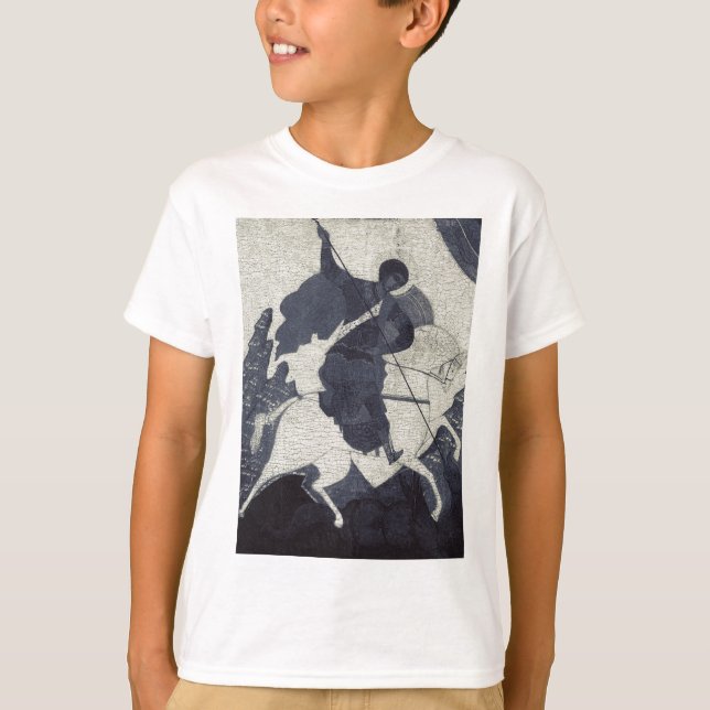 Saint George Killing der Drache T-Shirt (Vorderseite)