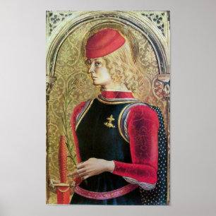SAINT GEORGE PORTRAGE POSTER