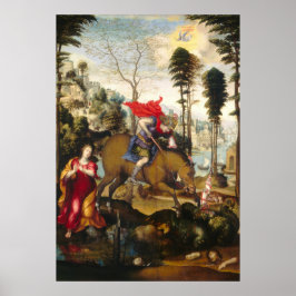 Saint George & the Dragon - Sodoma Art Poster