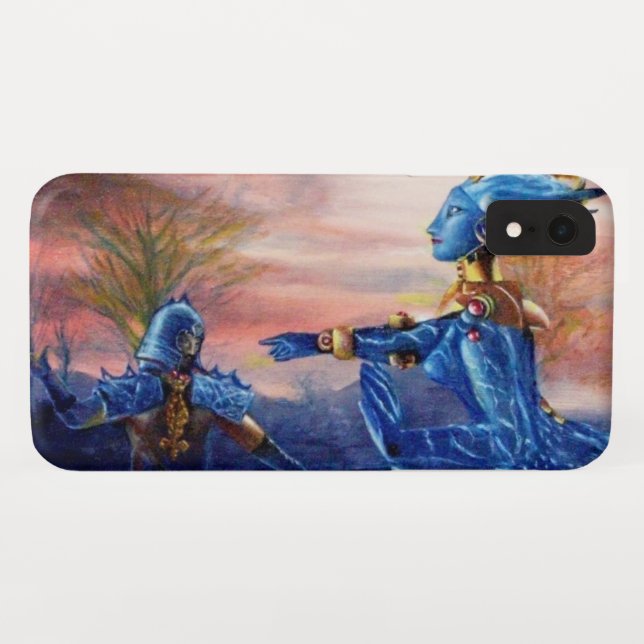 SAINT GEORGE UND ALIEN DRAGON Case-Mate iPhone HÜLLE (Rückseite (Horizontal))