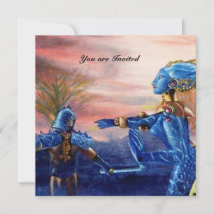 SAINT GEORGE UND ALIEN DRAGON EINLADUNG