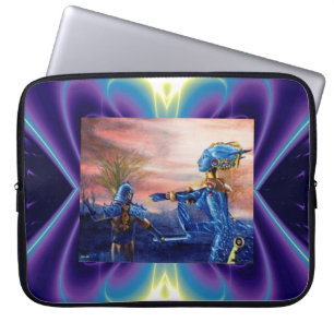 SAINT GEORGE UND ALIEN DRAGON LAPTOPSCHUTZHÜLLE