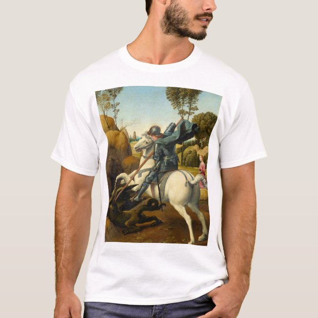 Saint George und der Drache, 1506 von Raphael T-Shirt (Vorderseite)