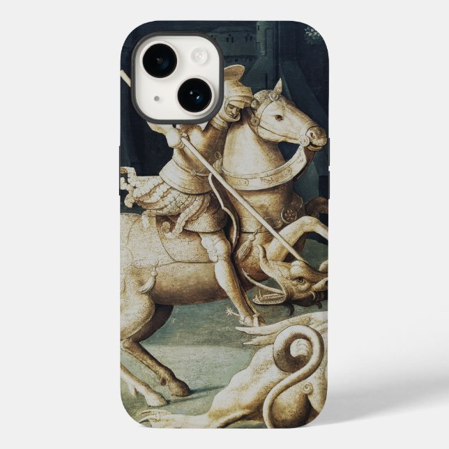 Saint George und der Drache Case-Mate iPhone Hülle (Rückseite)