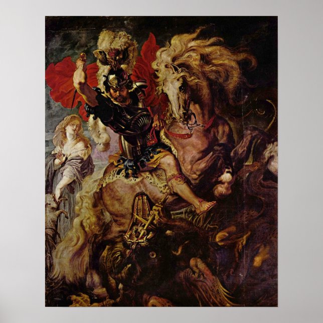 Saint George und der Drache Poster (Vorne)
