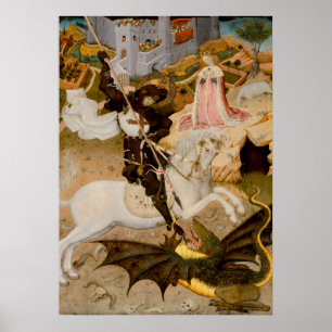 Saint George und der Drache Renaissance Poster