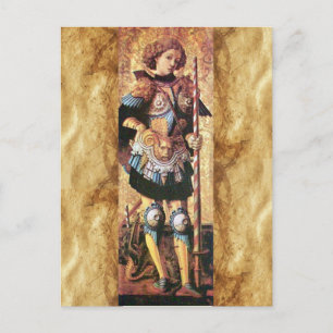 SAINT GEORGE UND DRAGON POSTKARTE