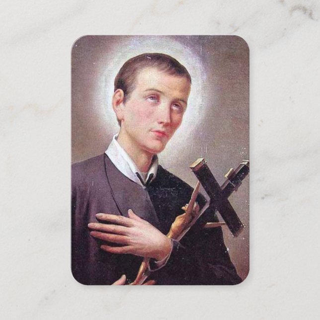 Saint Gerard Majella Fertility Prayer Card Visitenkarte (Vorderseite)