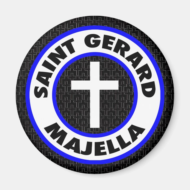 Saint Gerard Majella Magnet (Vorne)