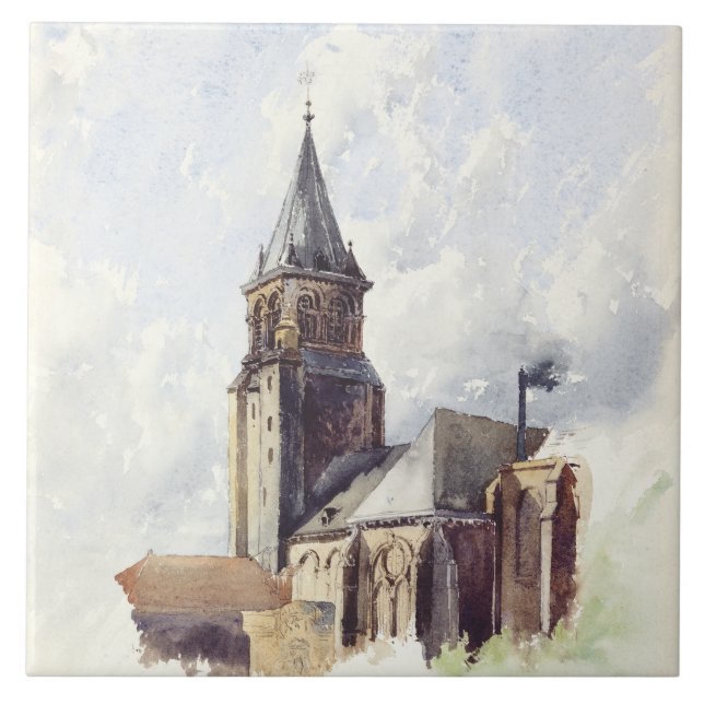 Saint Germain des Prés Paris Fliese (Vorderseite)