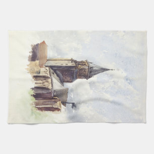 Saint Germain des Prés Paris Geschirrtuch